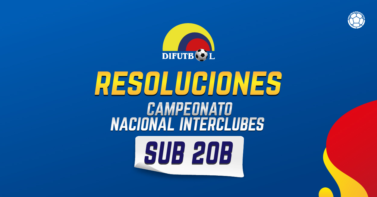 RESOLUCIÓN No. 117 de 2024 (25 de septiembre de 2024) SUB-20 INTERCLUBES 2024